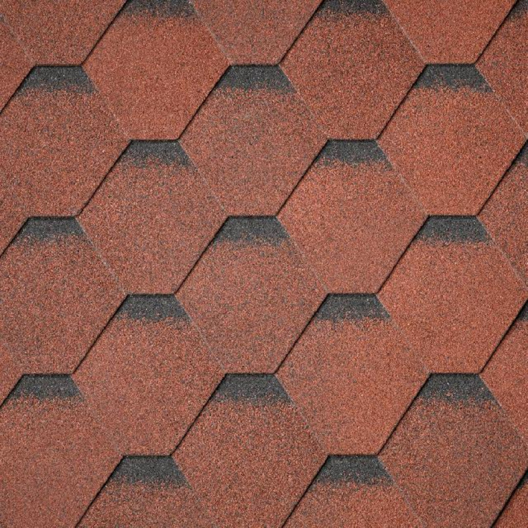 Бітумна черепиця IKO Armourshield Plus 20 TILE RED ULTRA